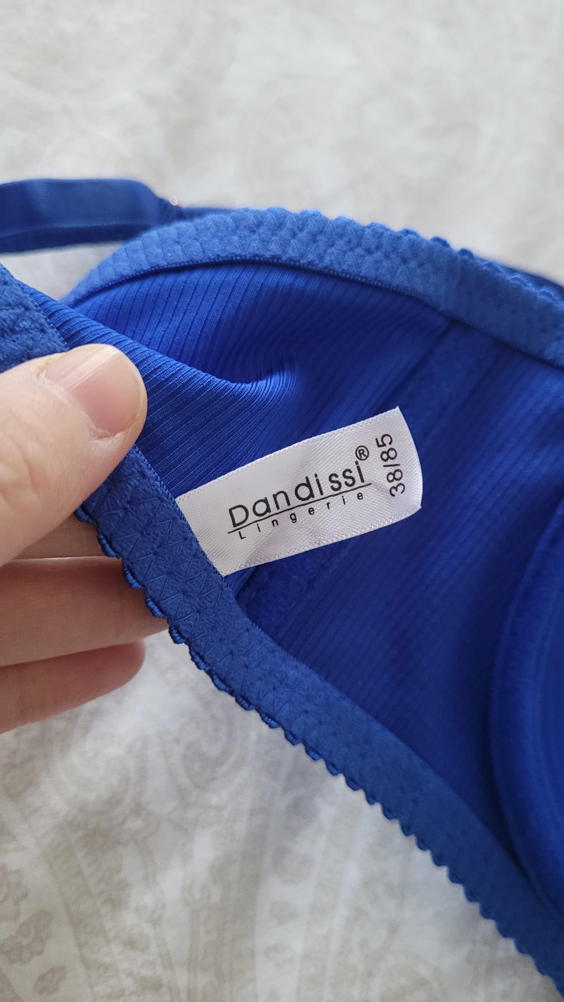 Blå balconette behå från Dandissi - 2