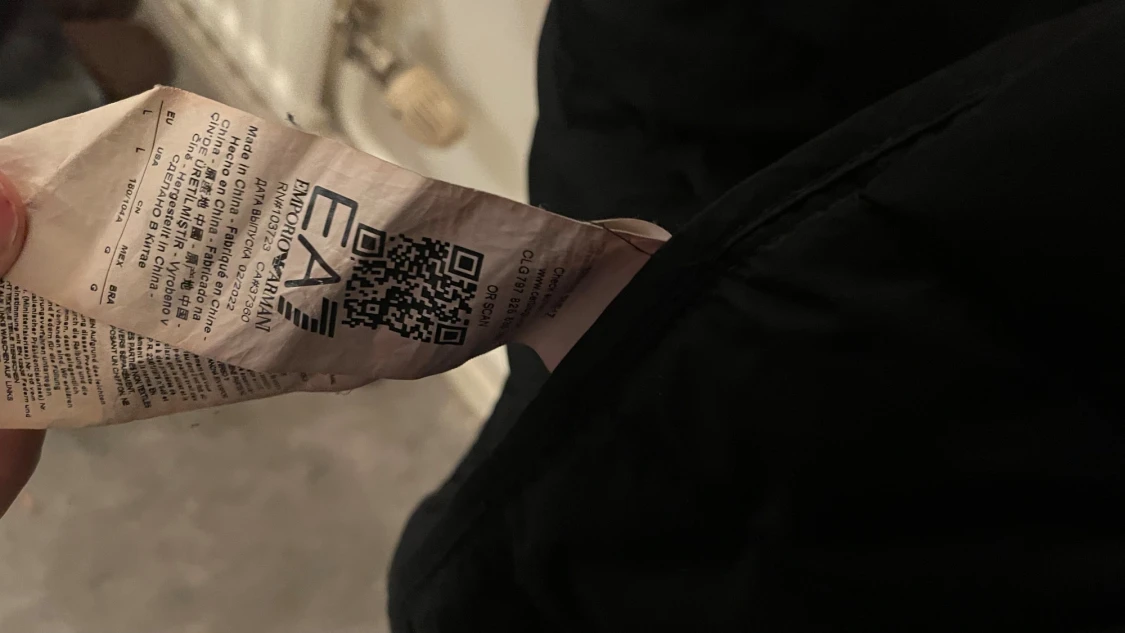 Svart pufferjacka från EA7 Emporio Armani - 3