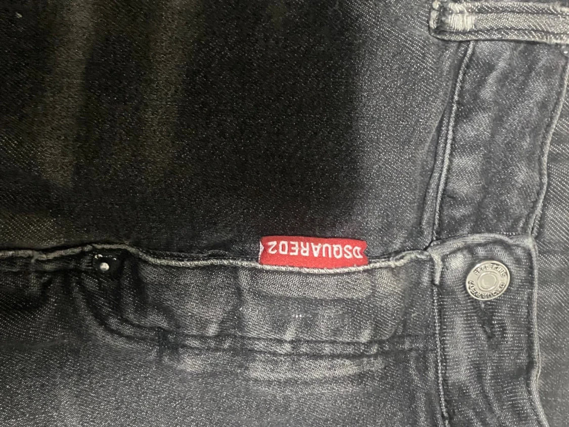 Svarta Dsquared2 slim jeans, stl 48 - 3