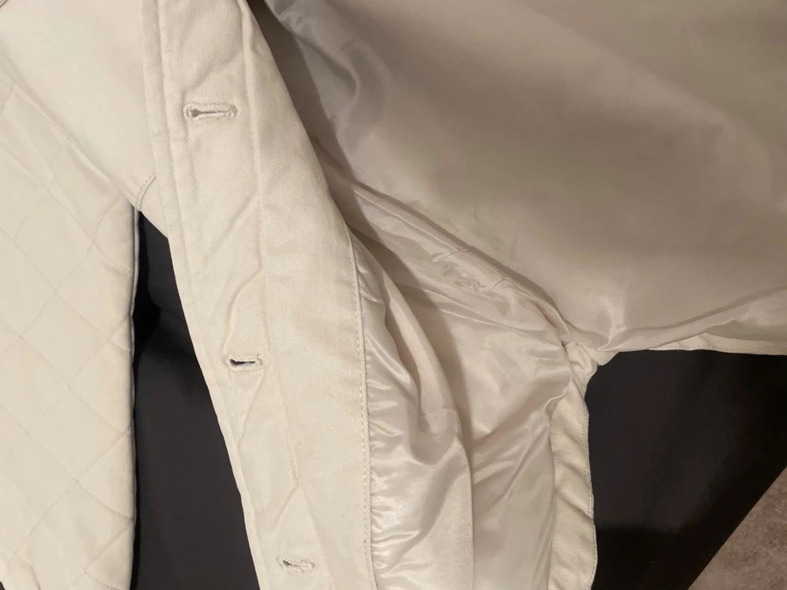 Beige quiltad overshirt från Stay XS - 2