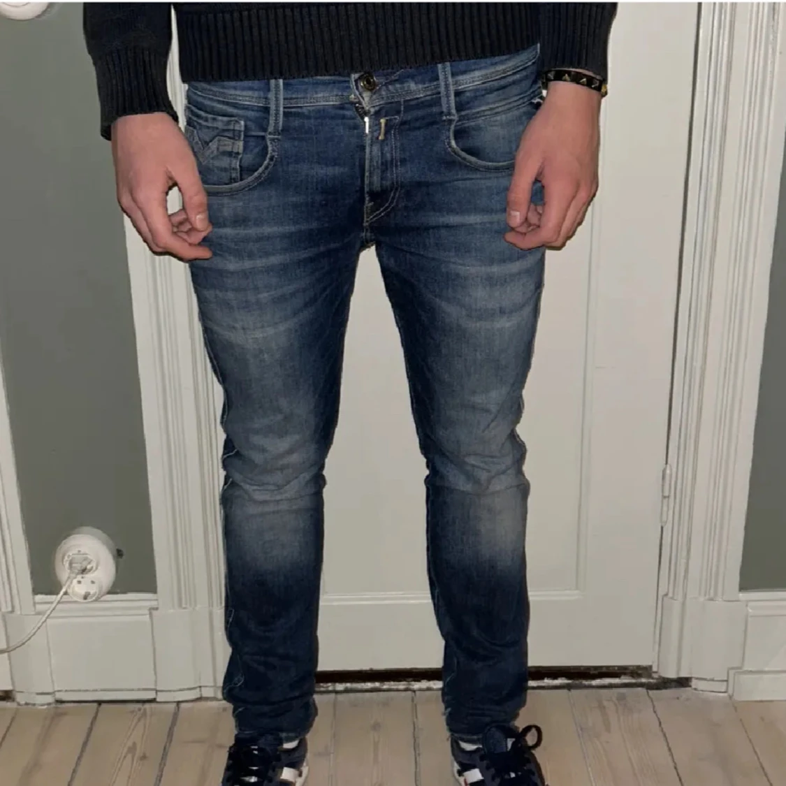 Blå replay jeans