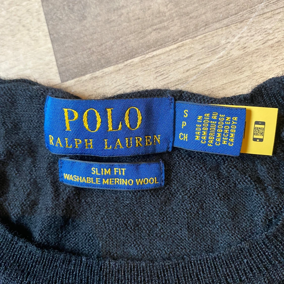 Svart merinoullströja Polo Ralph Lauren - 3