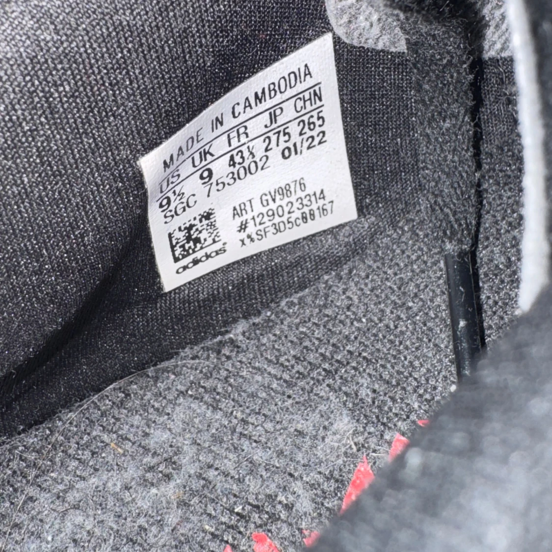 Adidas Predator svarta fotbollsskor - 4