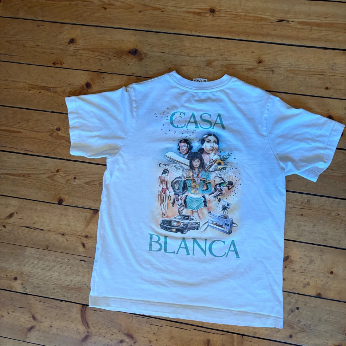 Vit Casa Blanca t-shirt - 1