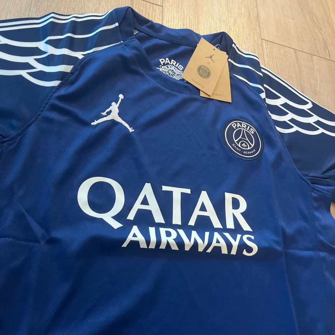 PSG x Jordan blå fotbollströja - 2