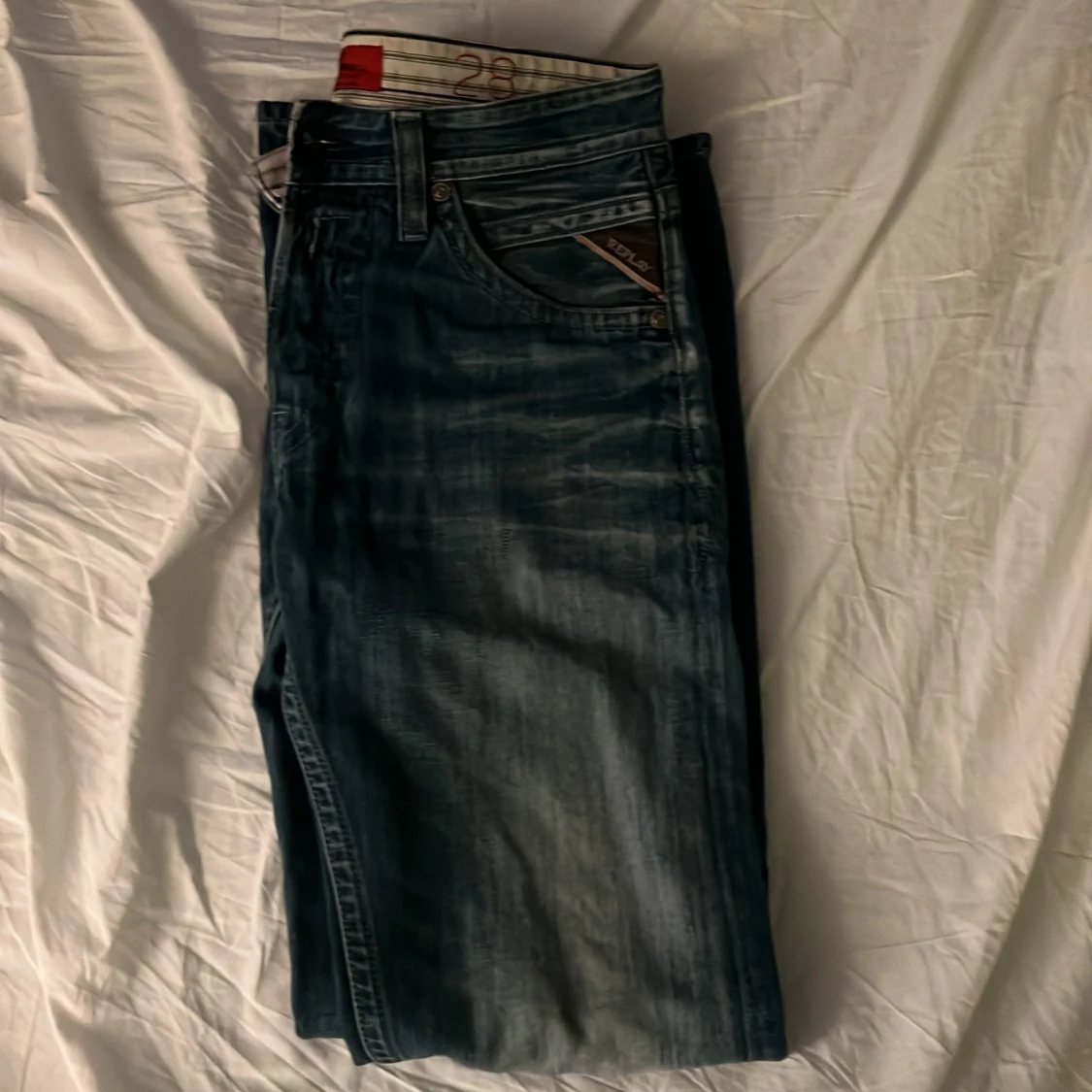 Replay Grover jeans blå straight fit - 2