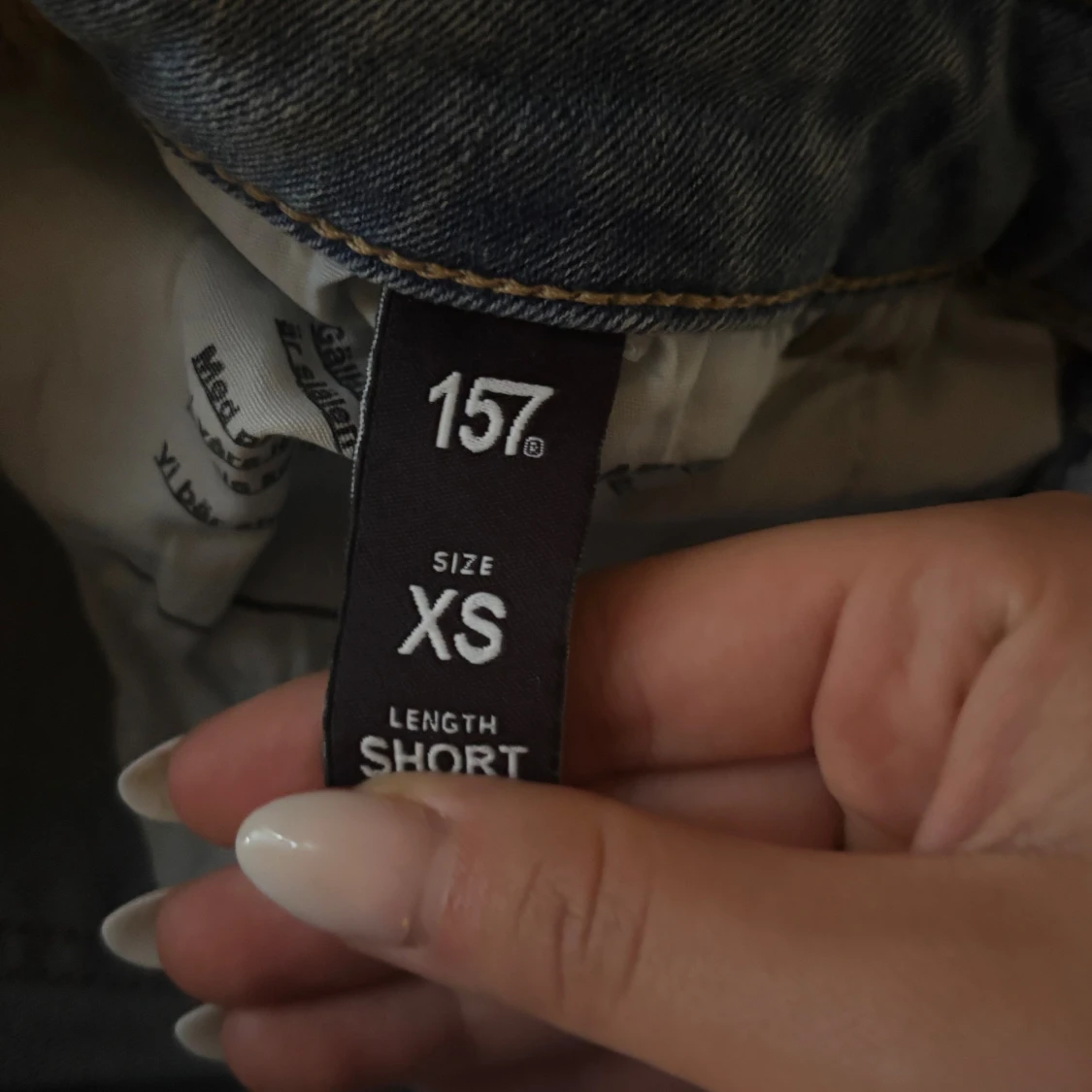 Bootcut jeans i ljusblå denim XS - 3