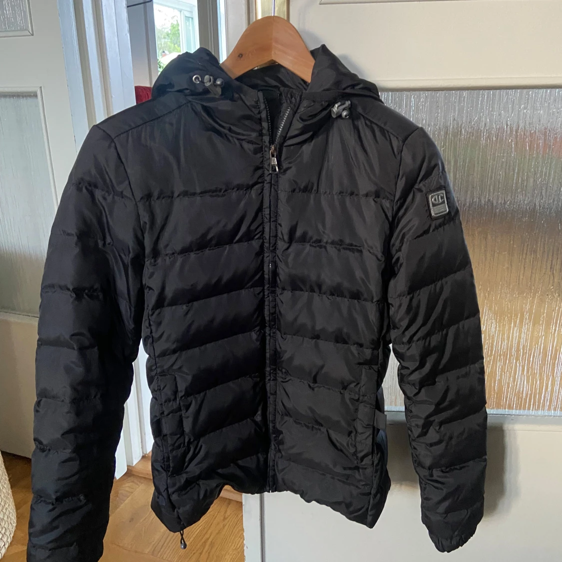 Svart pufferjacka från Champion S