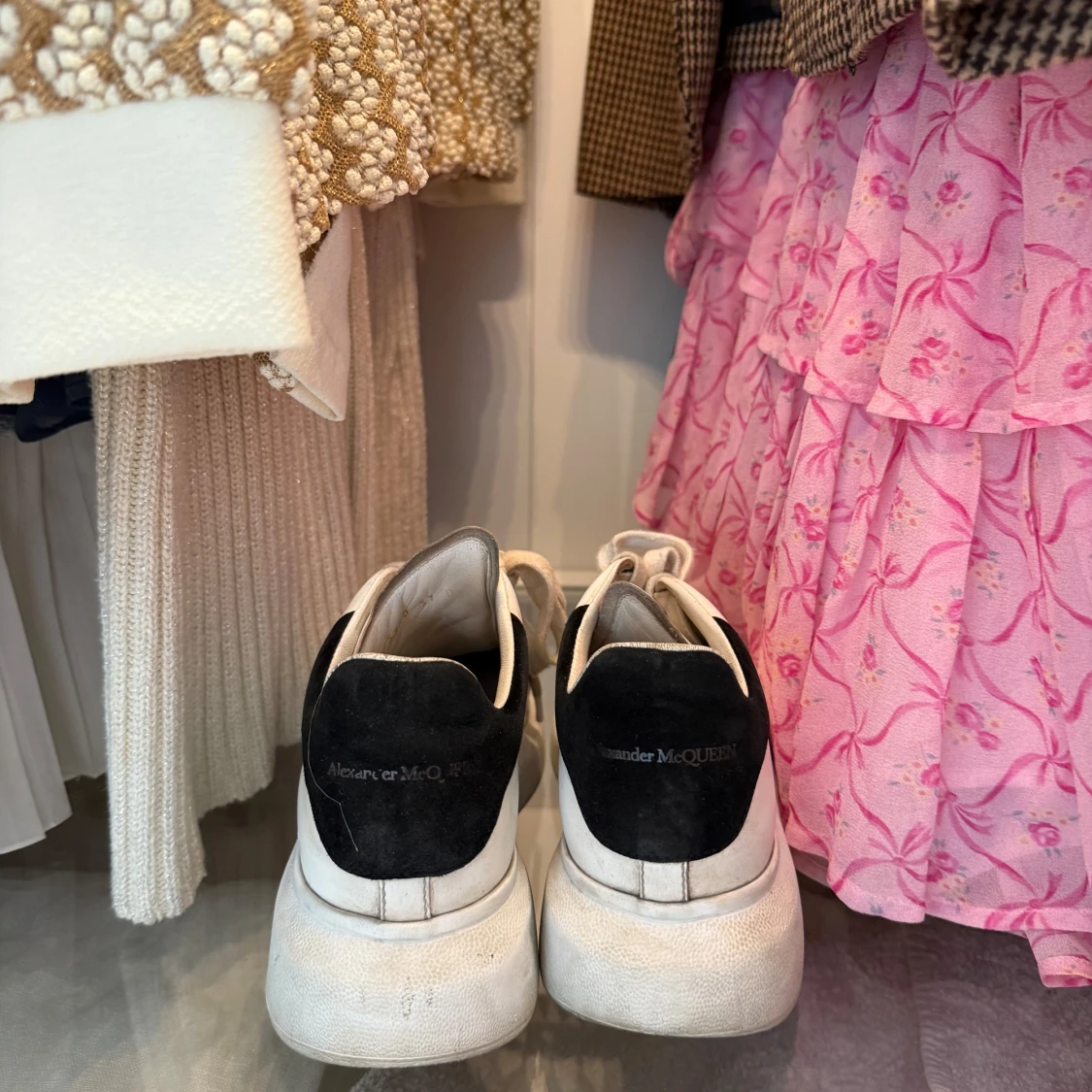 Alexander McQueen vita sneakers