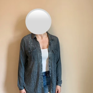 Blå skjorta - Wanga, strl XL