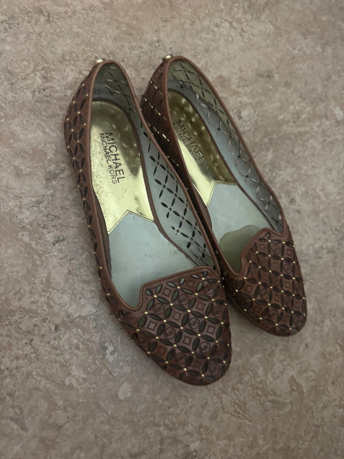 Bruna ballerinas från Michael Kors - 1