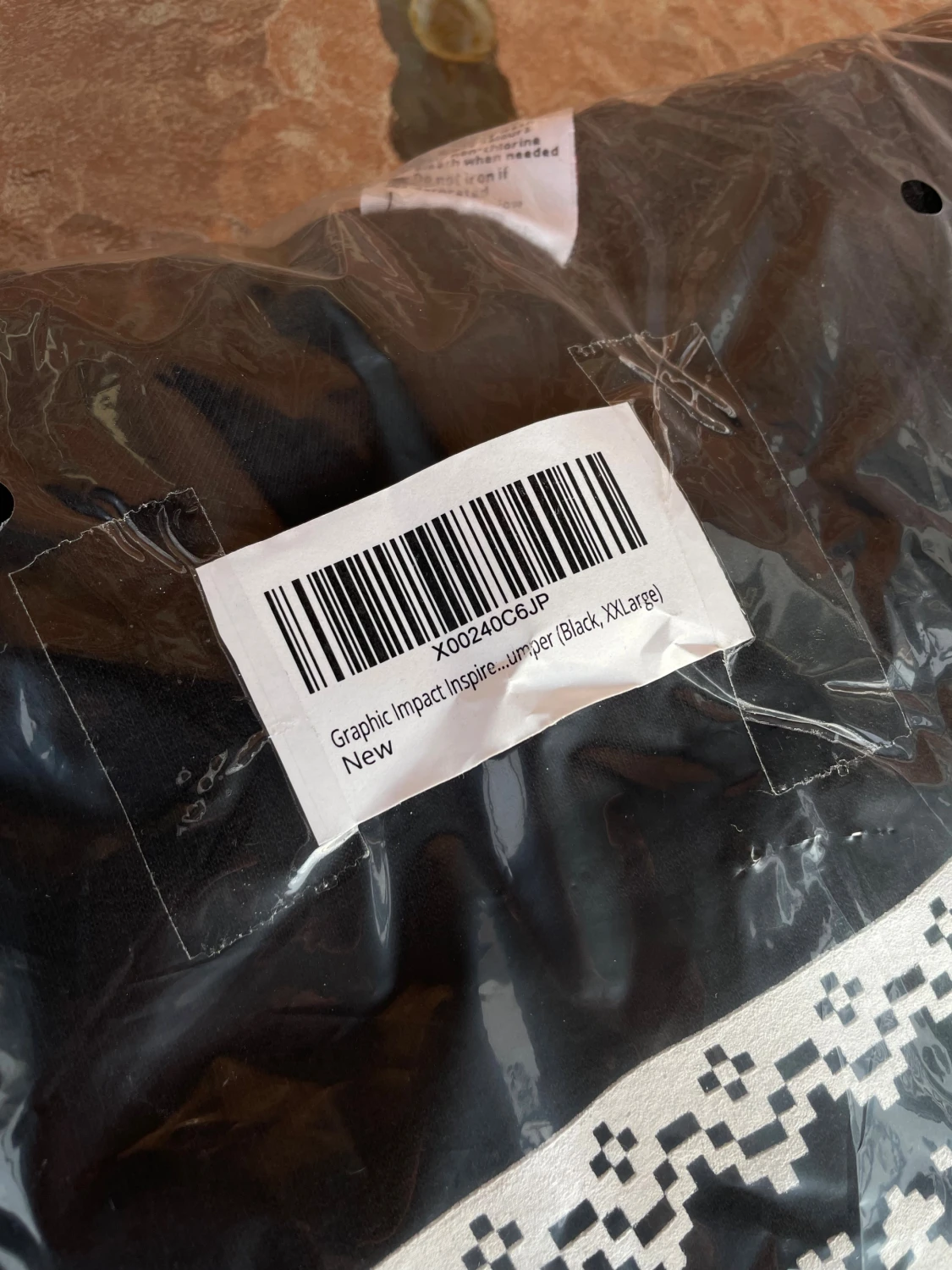 Ny svart jultröja tröja med Star Wars Stormtrooper motiv. Strl XXL - 1