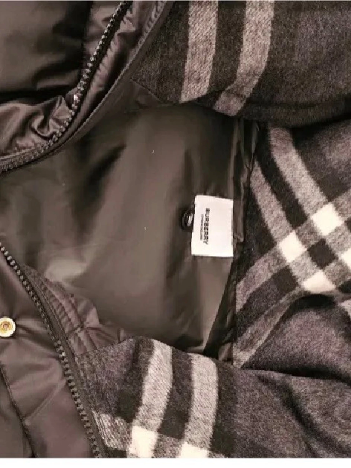 Svart pufferjacka från Burberry - 2