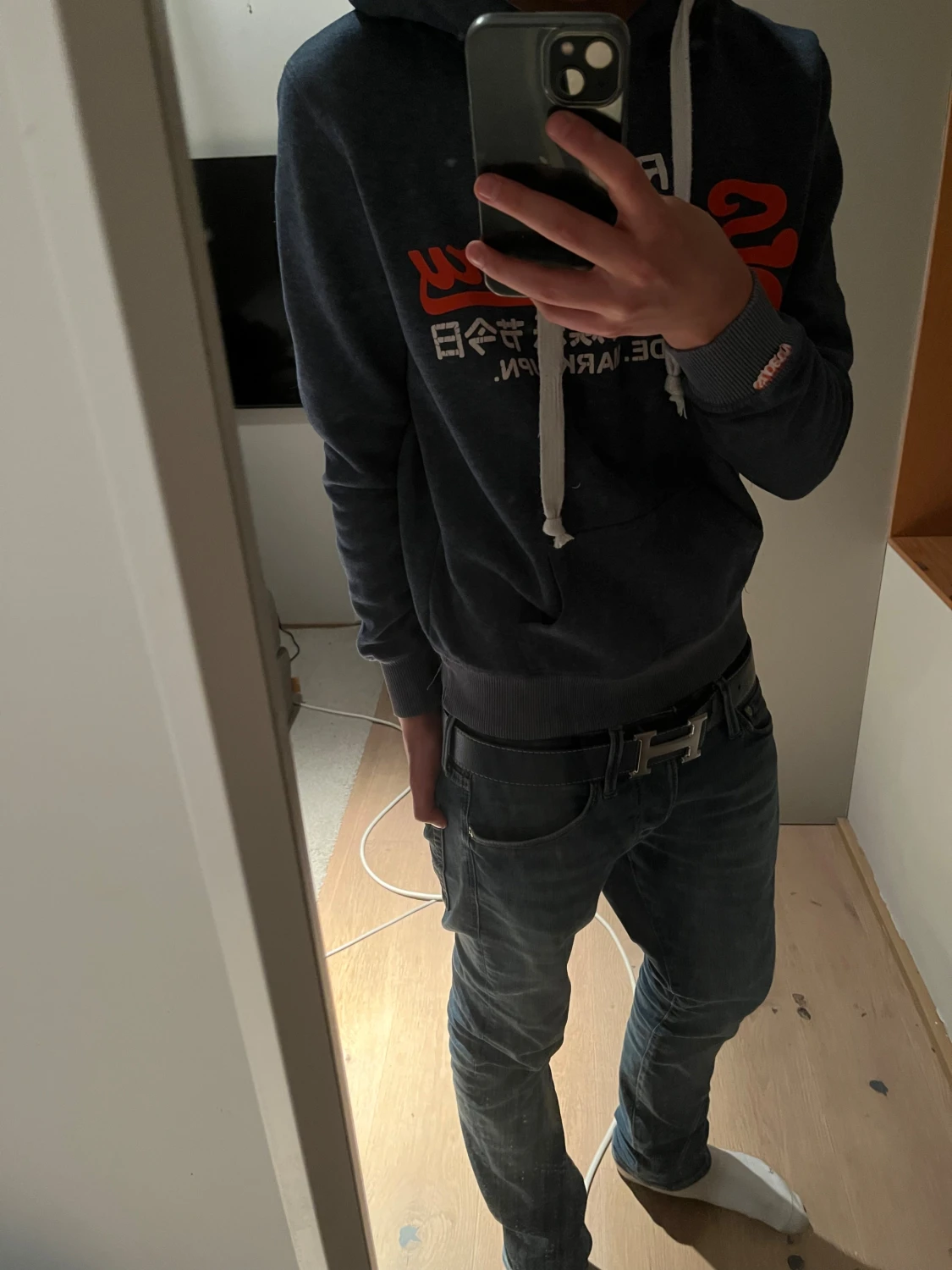 Marinblått bälte - 3