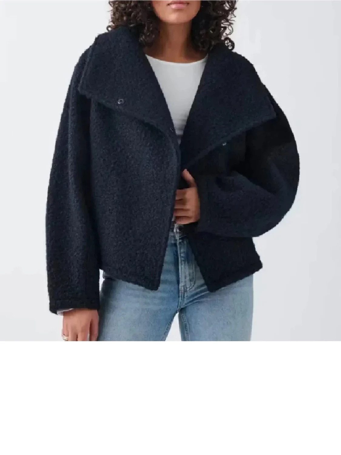 Mörkblå kappa  - 1