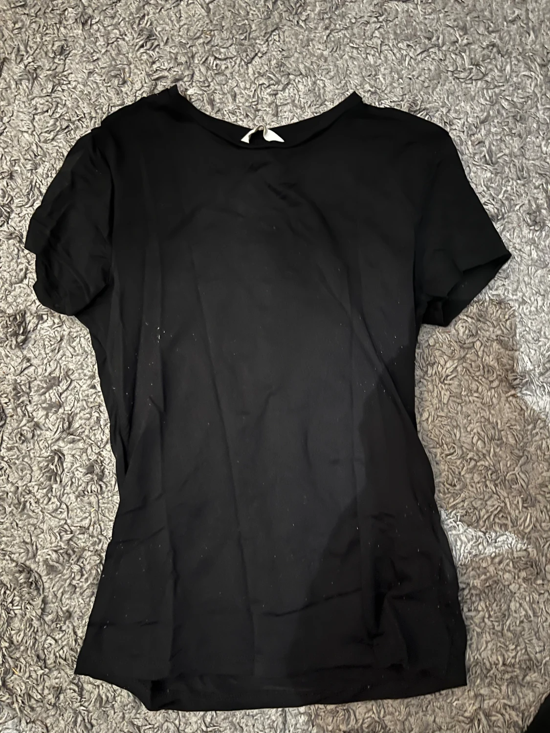 Svart tight t-shirt HM - 1