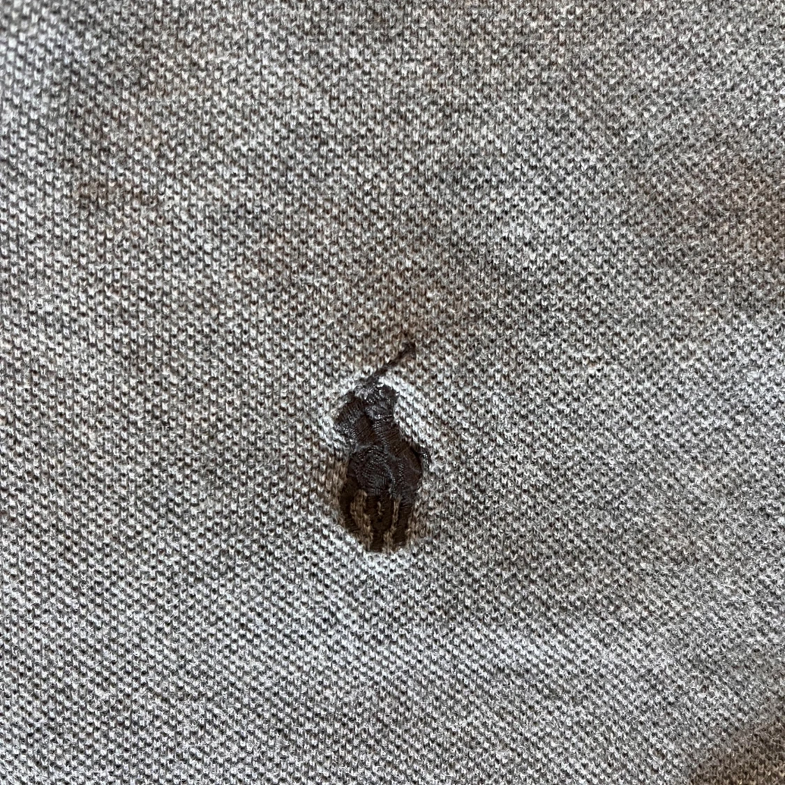 Grå Polo Ralph Lauren piké, slim fit - 3