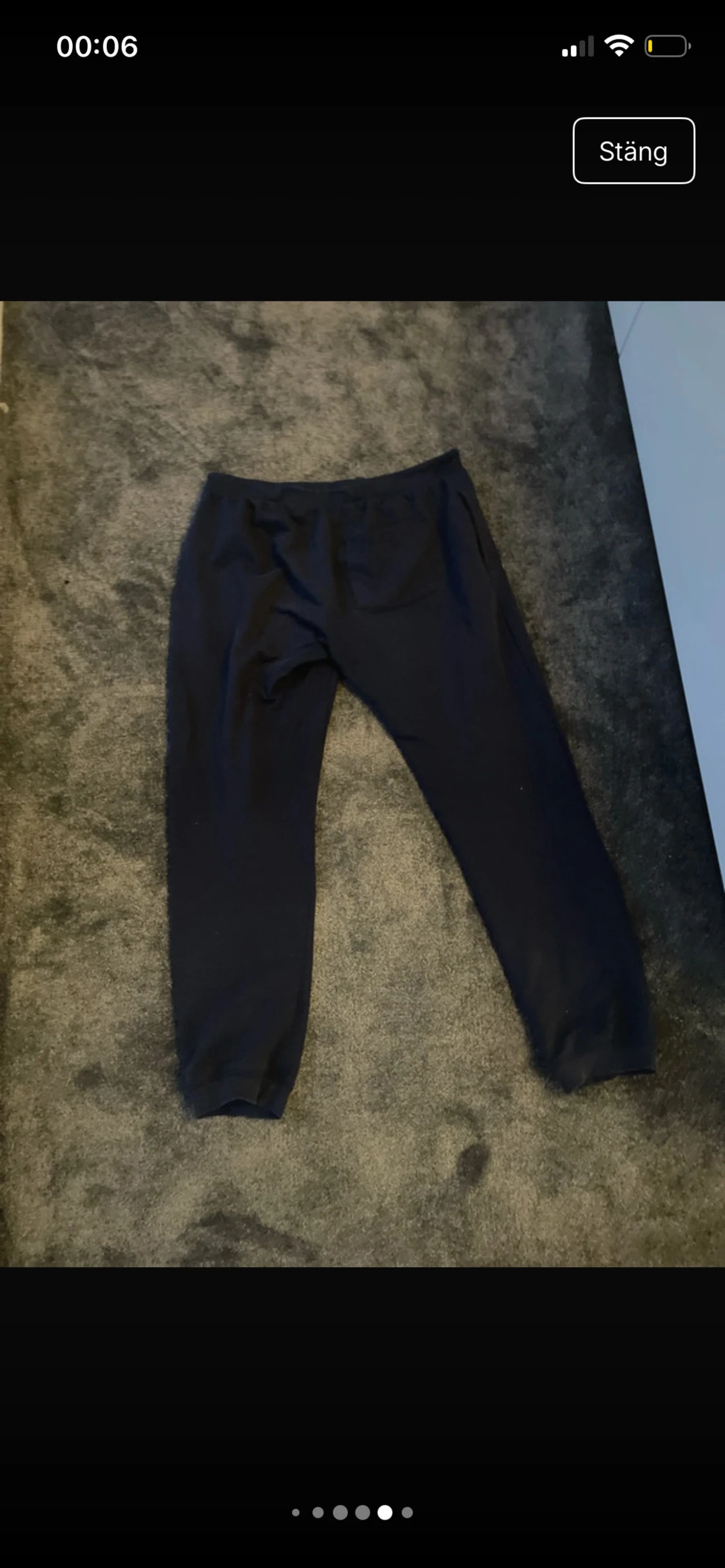 Svarta mjukisbyxor Vinson Original - 5