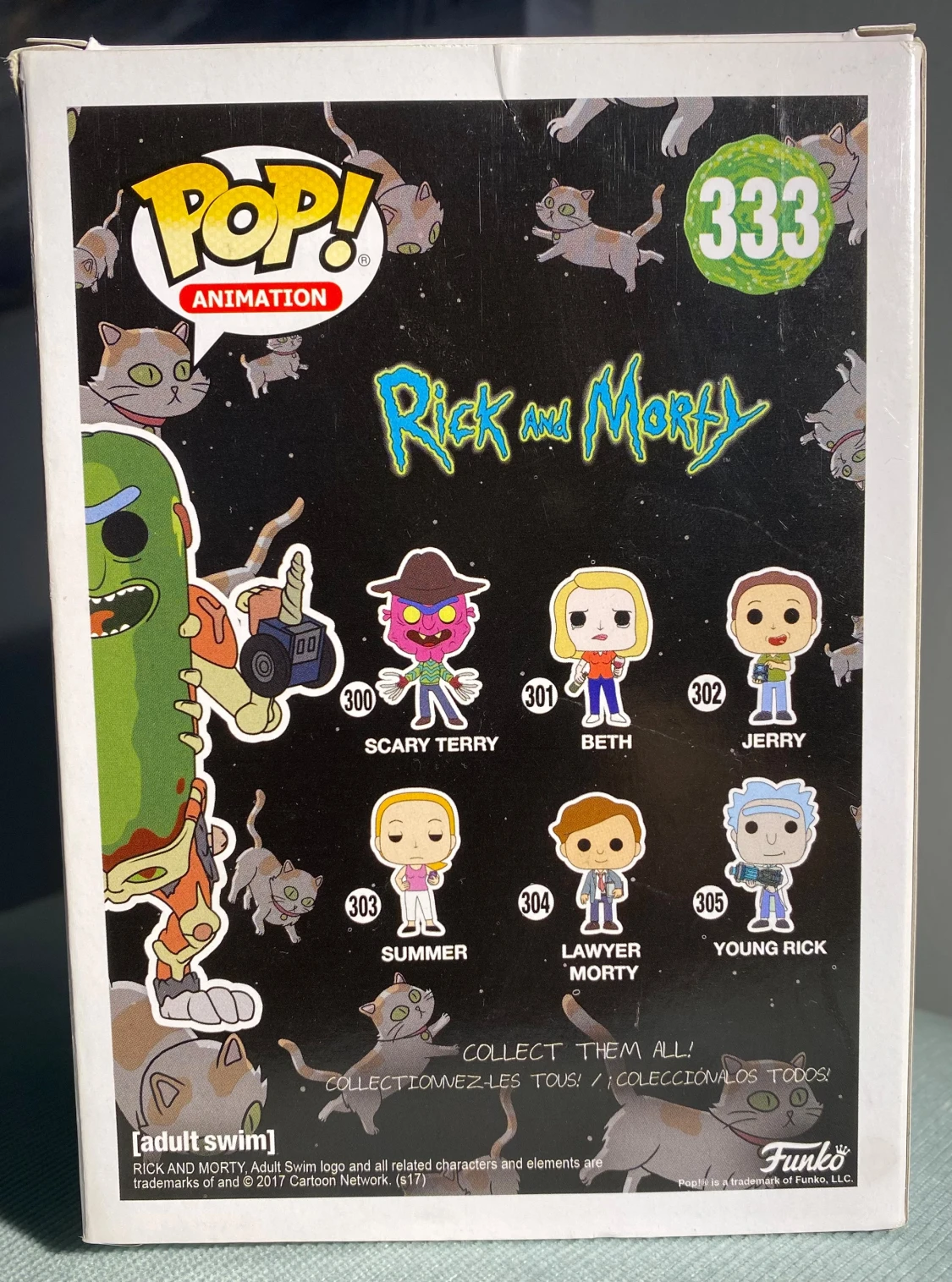 Funko Pop Animation Rick and Morty Pickle Rick figur - 4