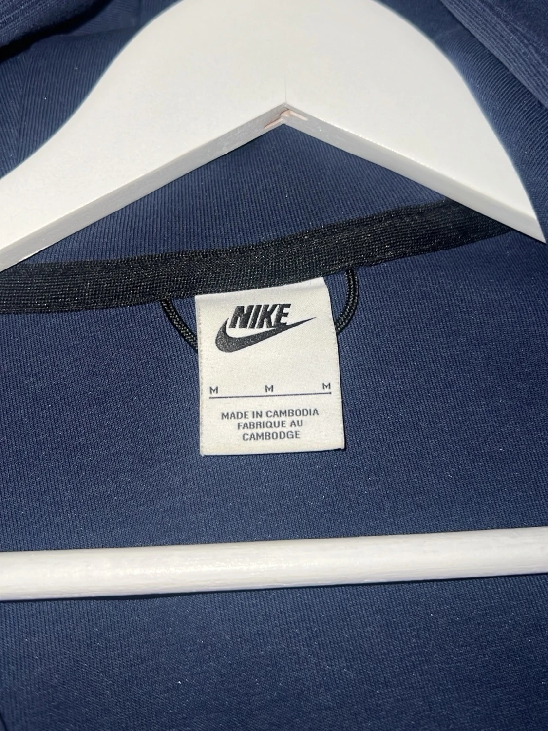 Blå Nike tech fleece M - 1