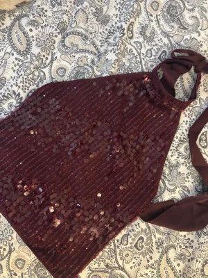 Paljett topp - Fin paljett topp som endast är använd en gång och är som ny!!!💞 