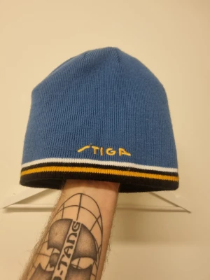 Vintage stiga beanie - Riktigt fet vintage beanie från Stiga, fina färger och design!