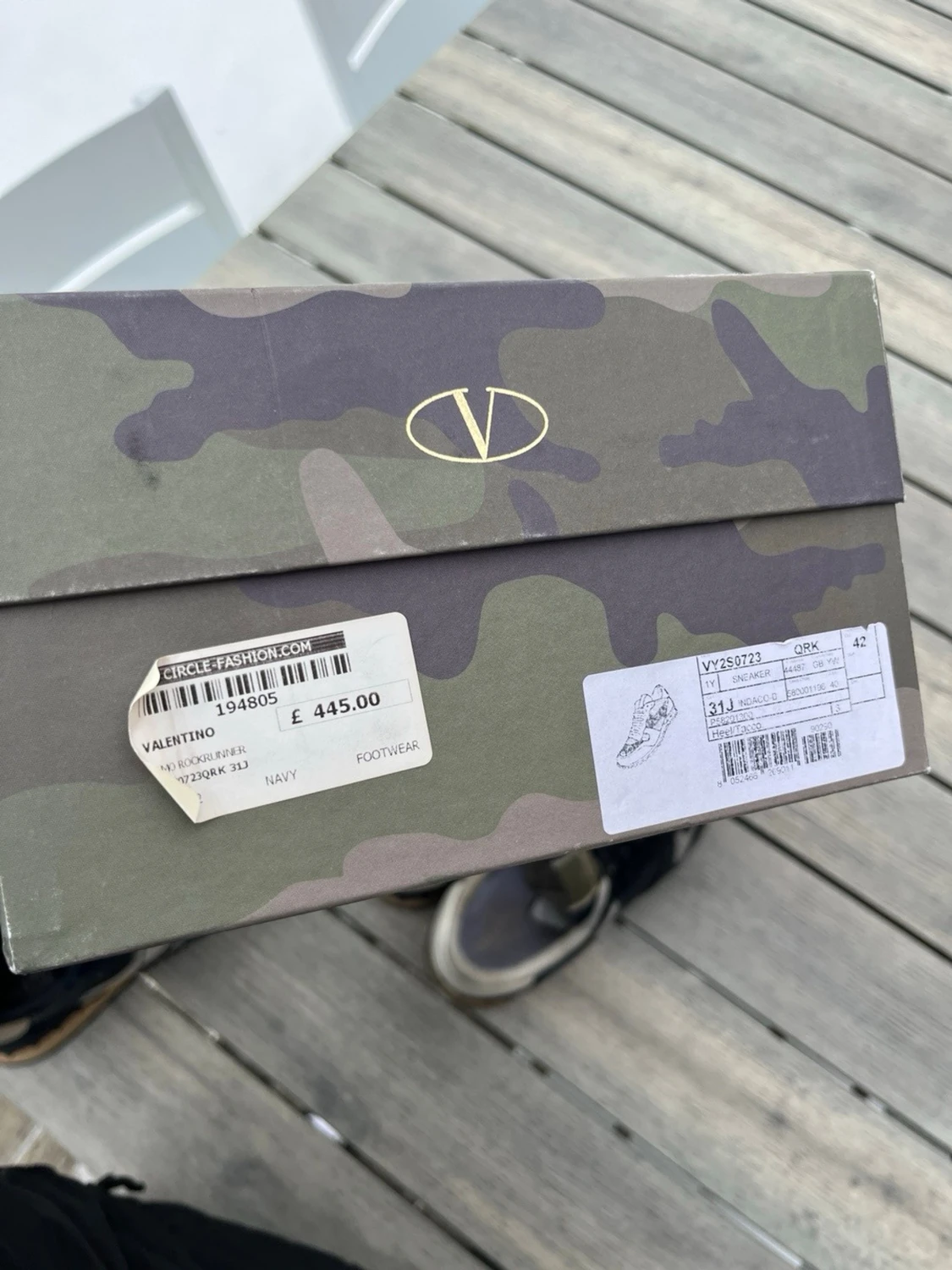 Valentino Rockrunner skor - 4