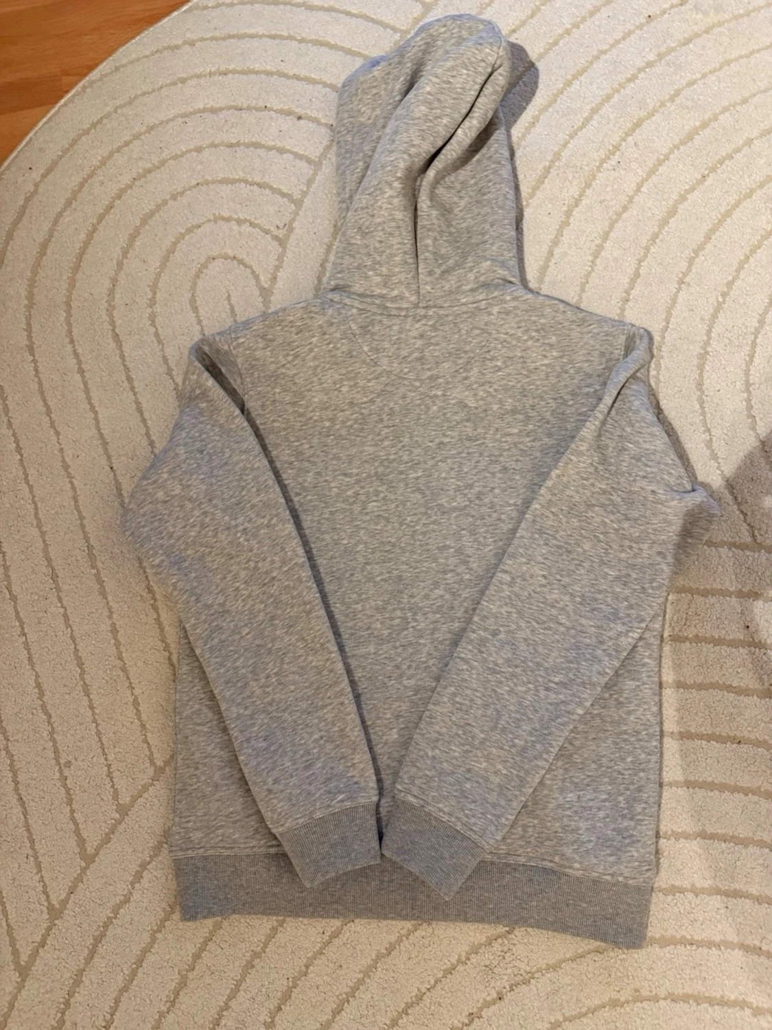 Grå zip hoodie från Gant - 5