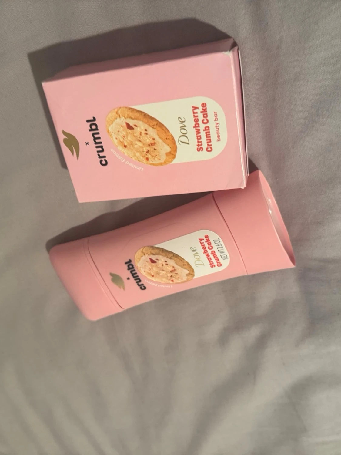 Limited edition Dove Strawberry Crumble Beauty Bar