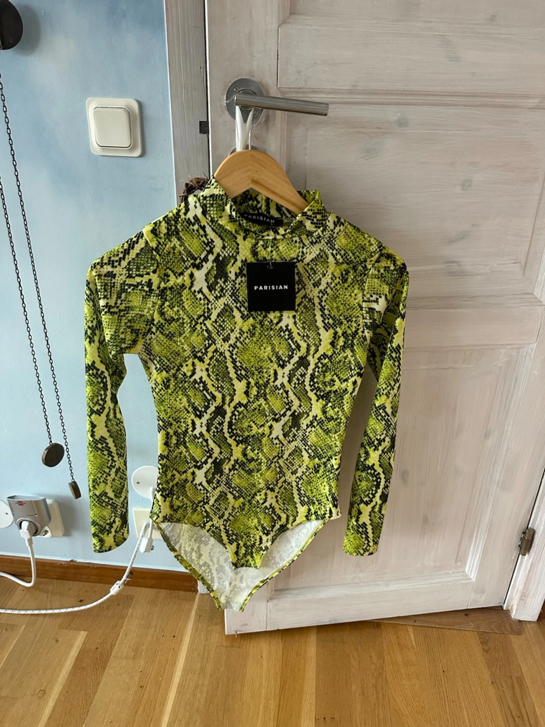 Grön långärmad bodysuit från Parisian