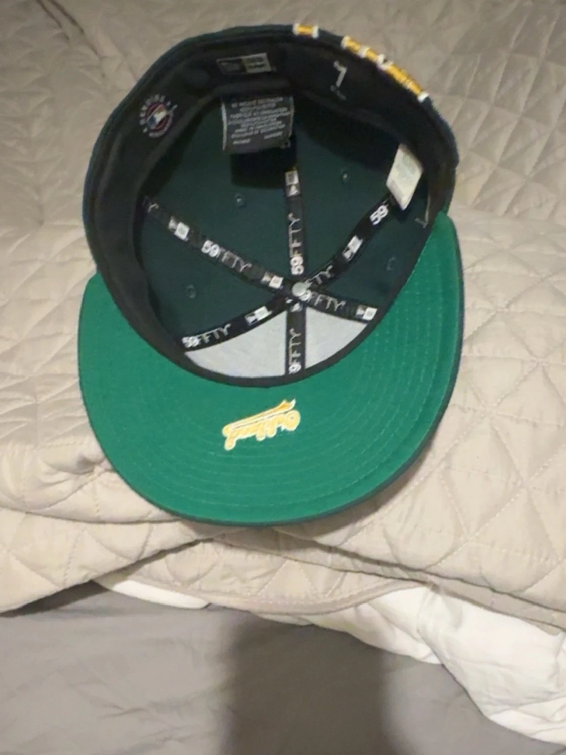 Grön Oakland Athletics keps - 1