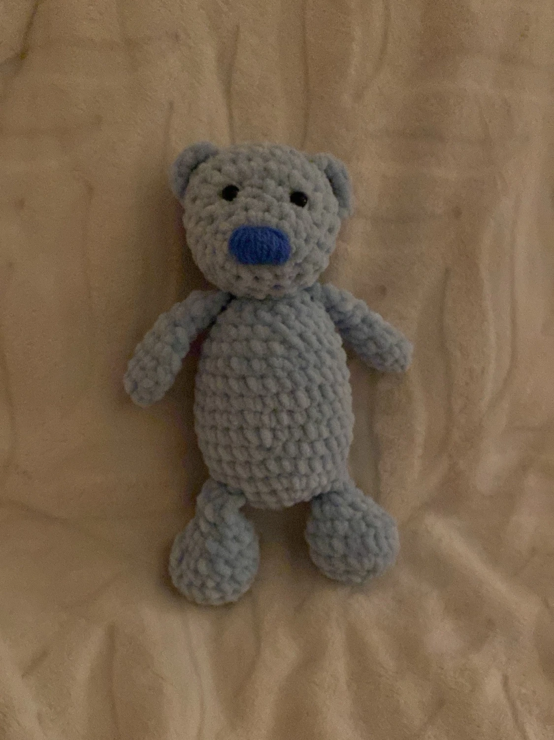 Supersöt handvirkad björn - 2