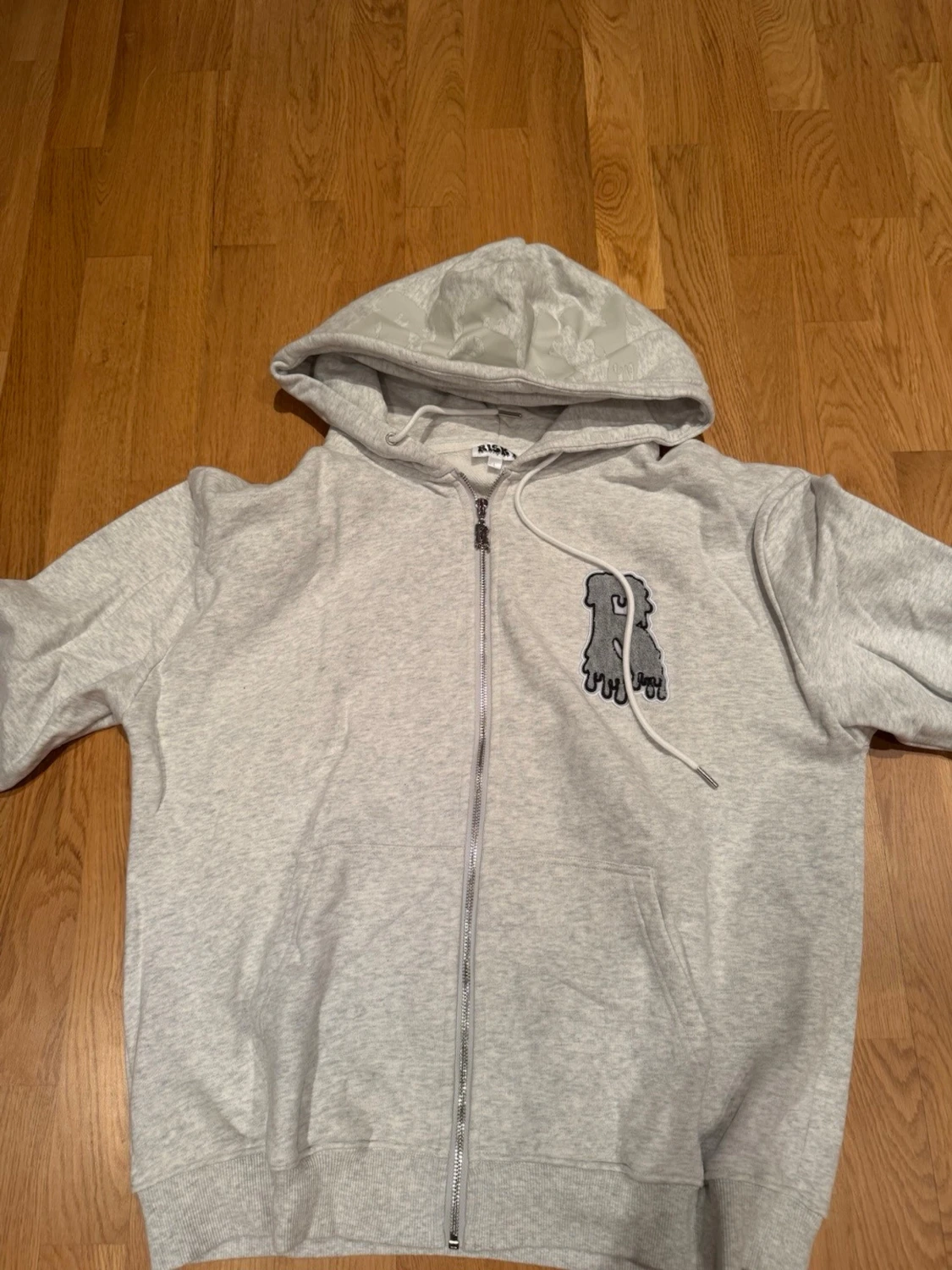 Grå mjukisbyxor från Risky, storlek L - 1