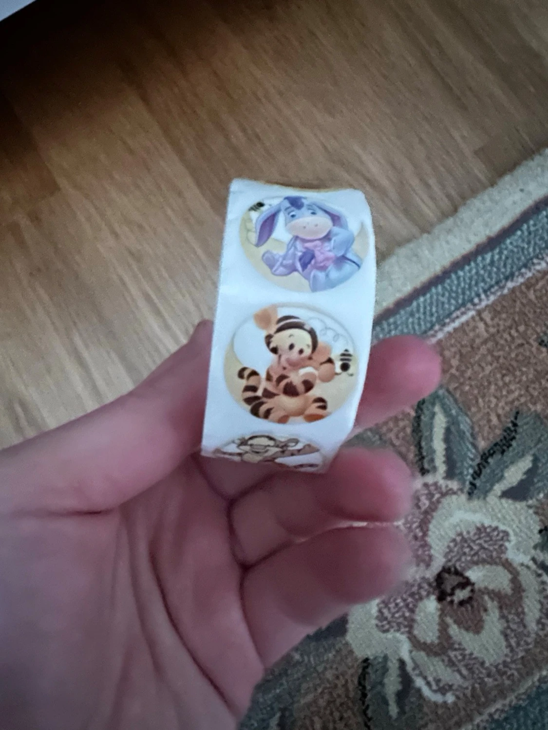 Klistermärken nalle puh