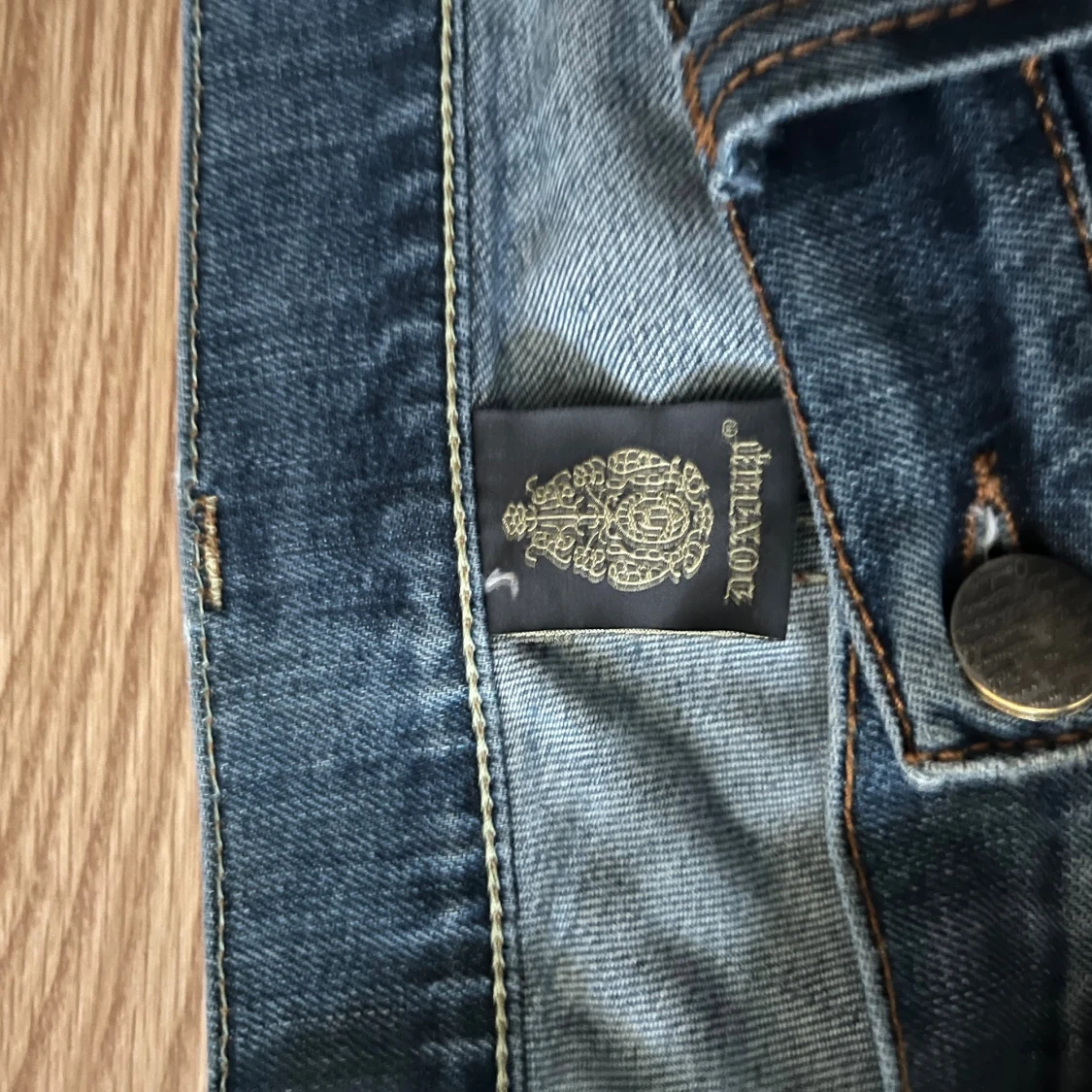 Blå jeans från dondup , storlek 33 - 1