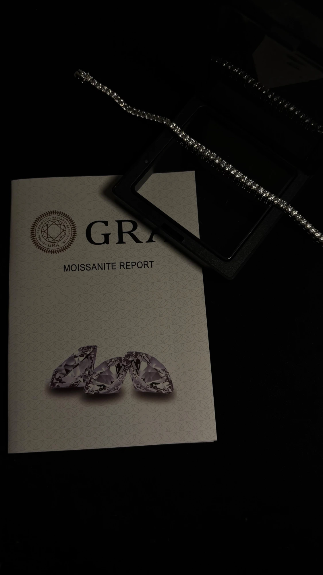 Moissanite armband  - 1