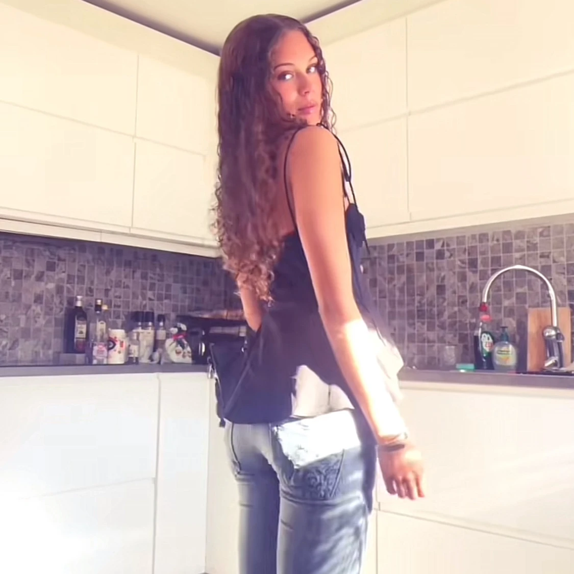 Svart Zara topp  - 1