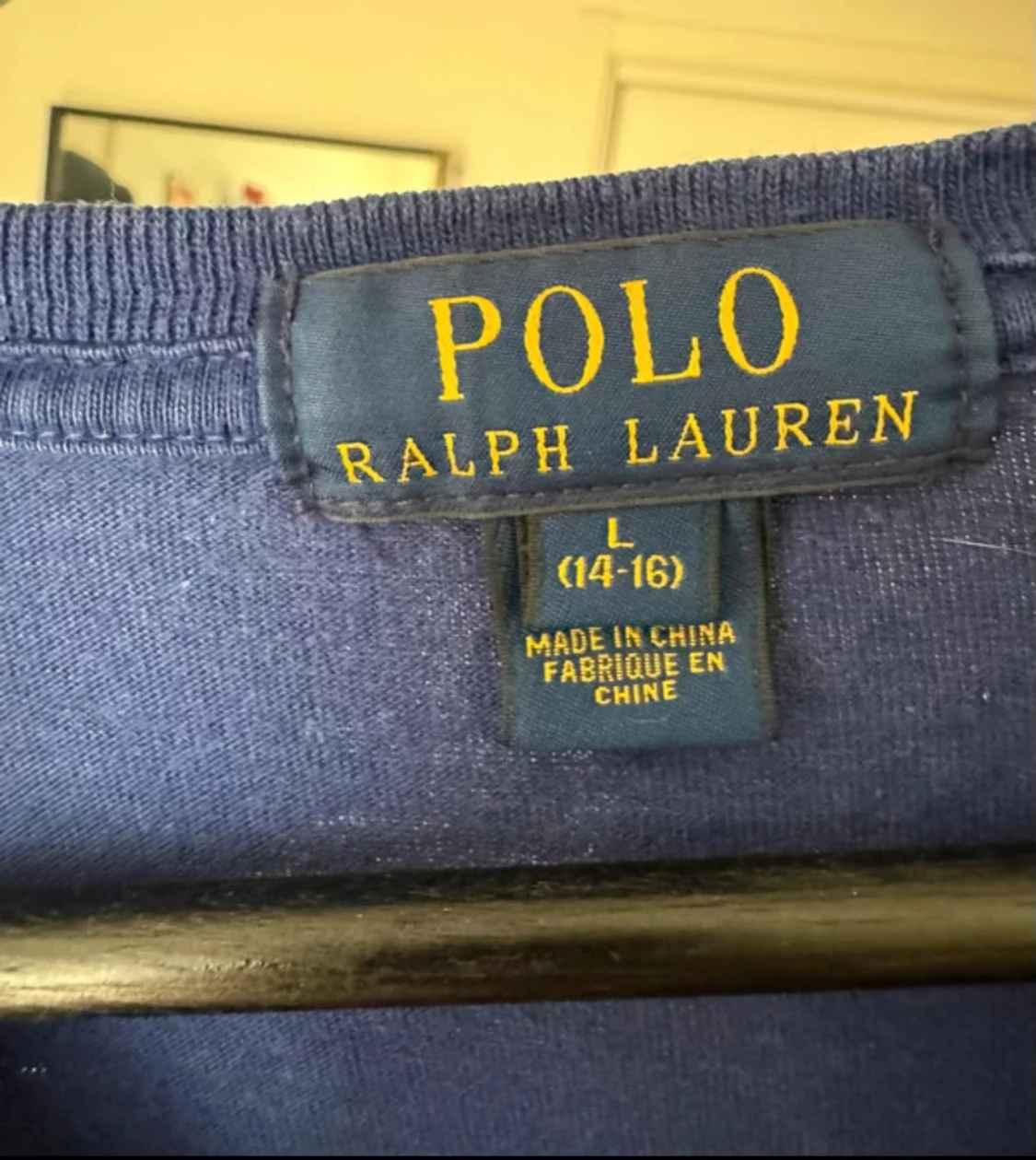 Blå långärmad tröja från Polo Ralph Lauren - 1