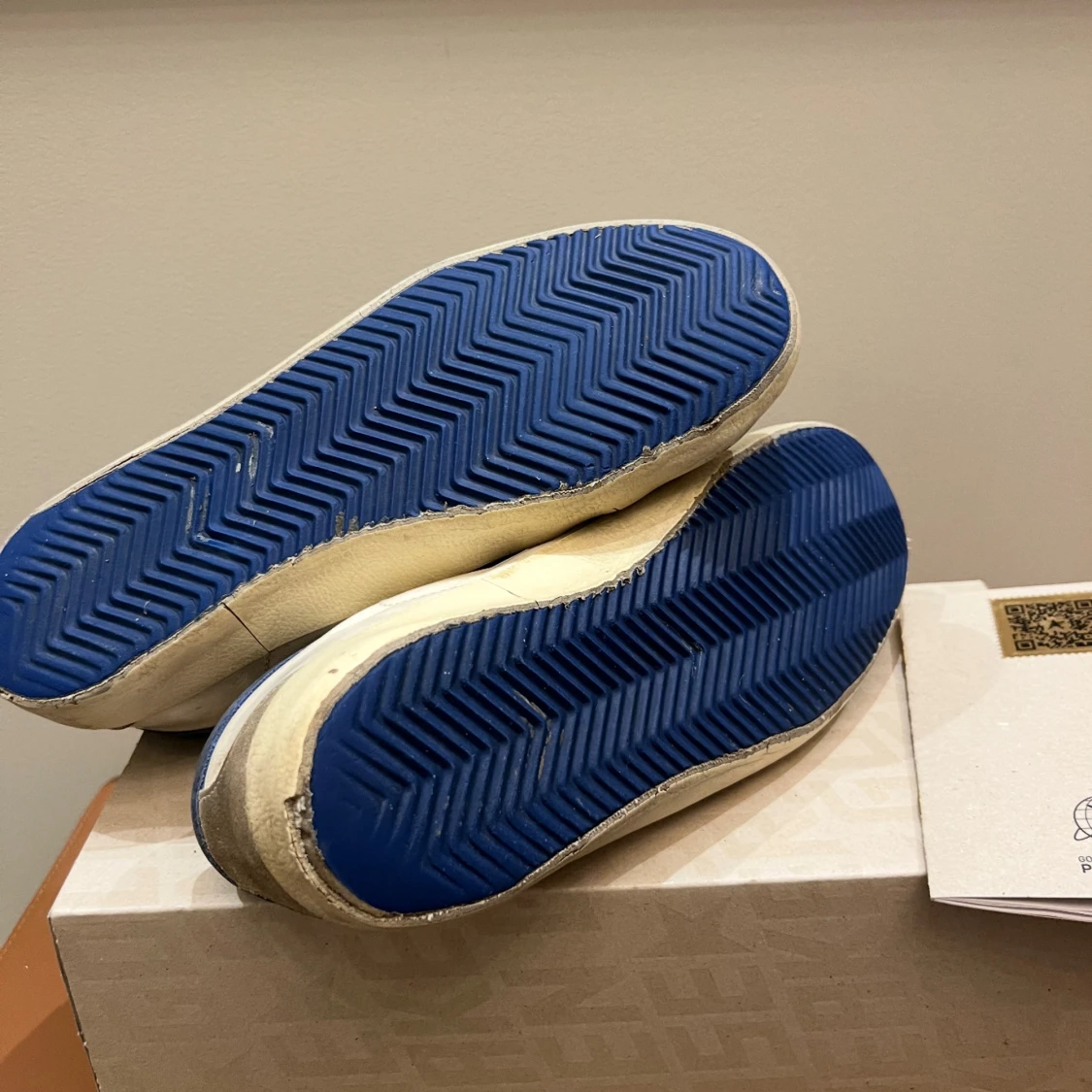 Golden Goose Superstar sneakers vit/blå - 2