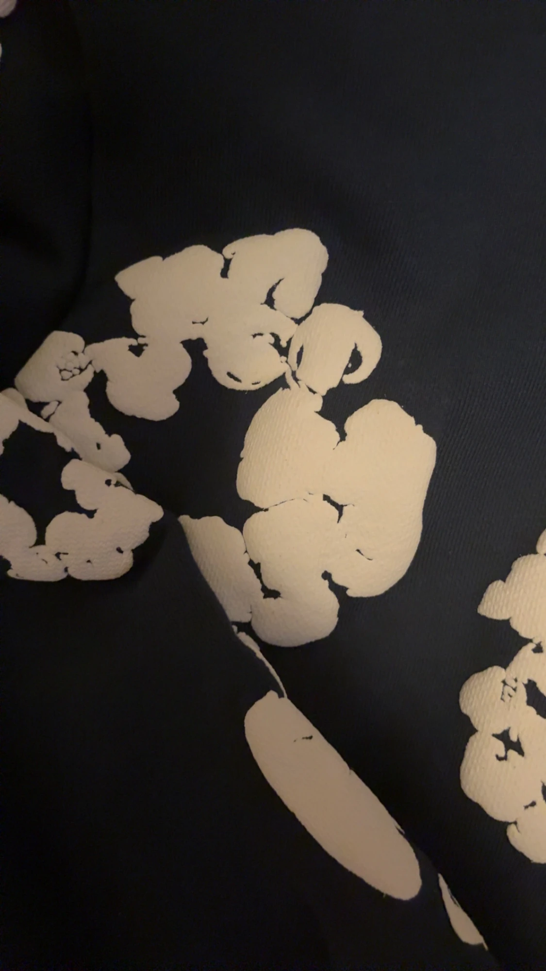 Mörkblå Denim tears Hoodie  - 2