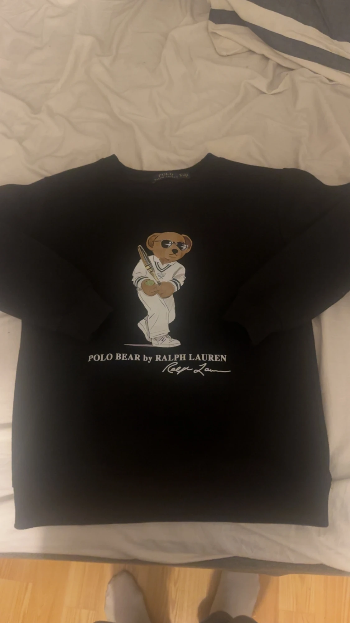 Svart Polo Bear tröja från Ralph Lauren