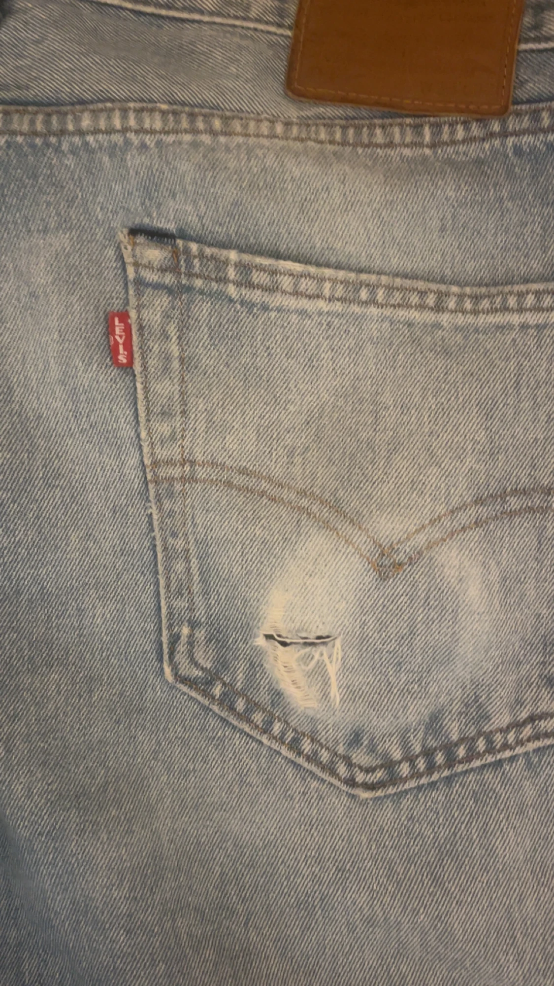 Levi's 551 ljusblå jeans straight fit - 2