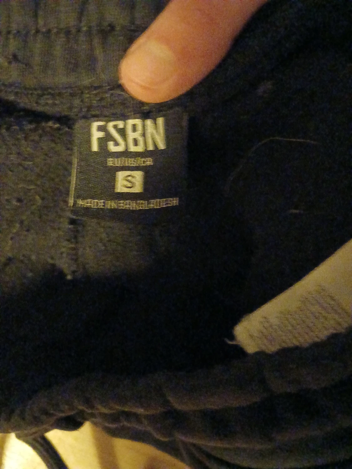 Svarta FSBN mjukisbyxor med tryck - 2