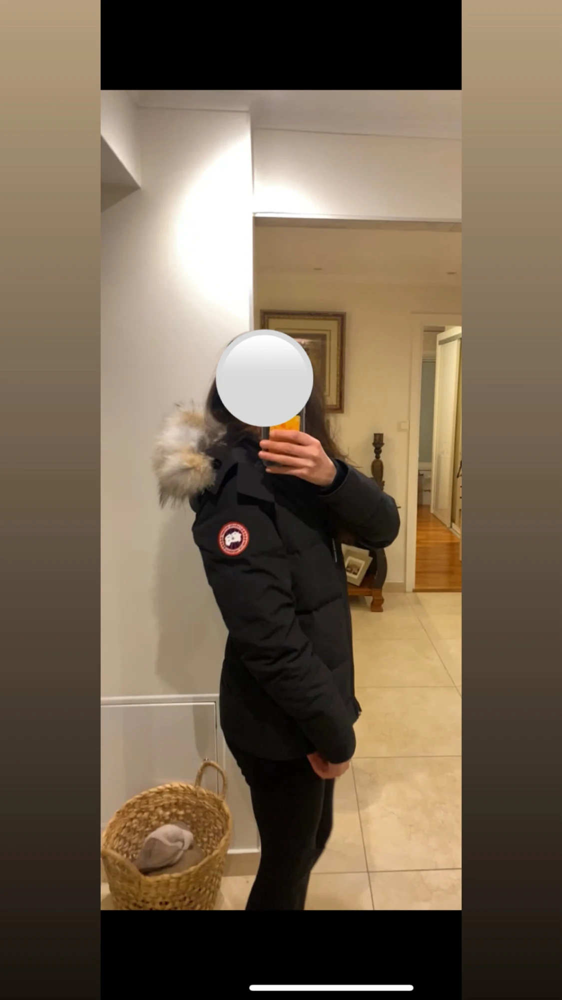 Svart dunjacka Canada Goose XS - 5