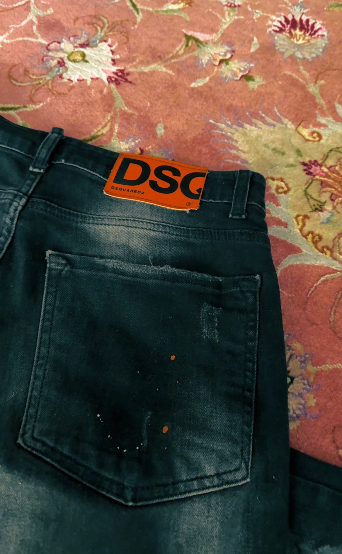 Svarta Dsquared2 jeans med slitningar - 3