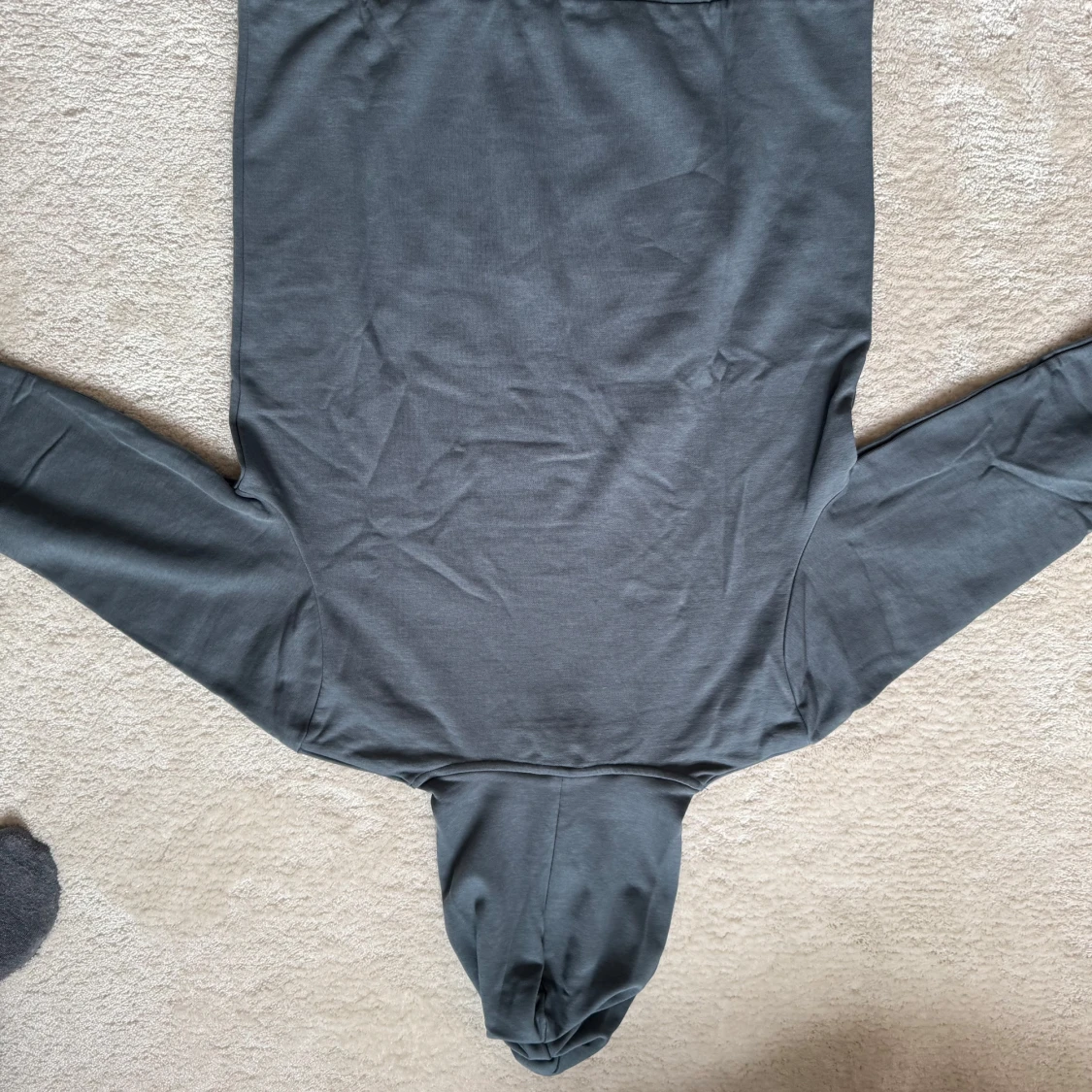 Mörkgrå hoodie från SOC i bomull - 3