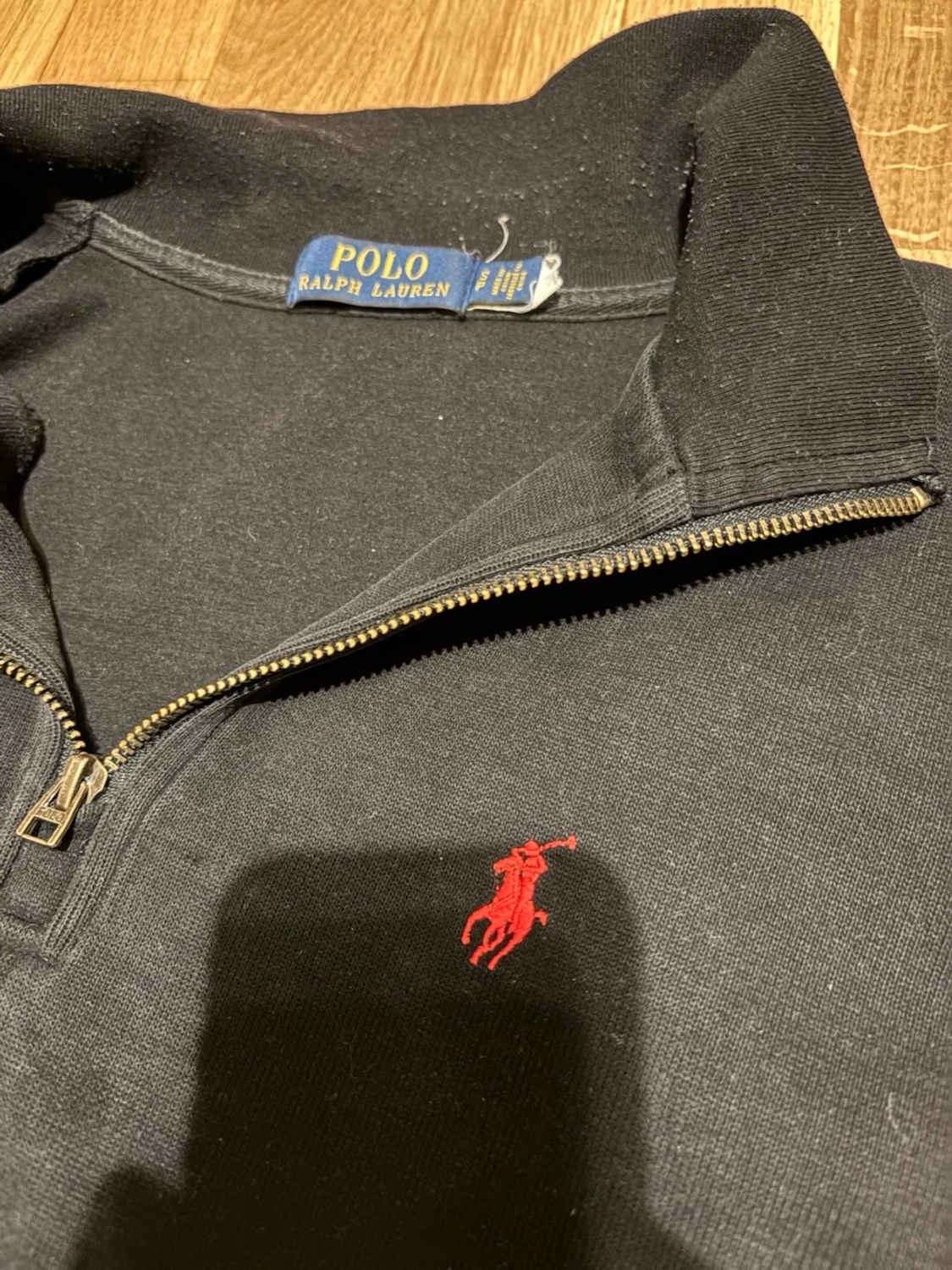 Svart half zip tröja Polo Ralph Lauren - 1