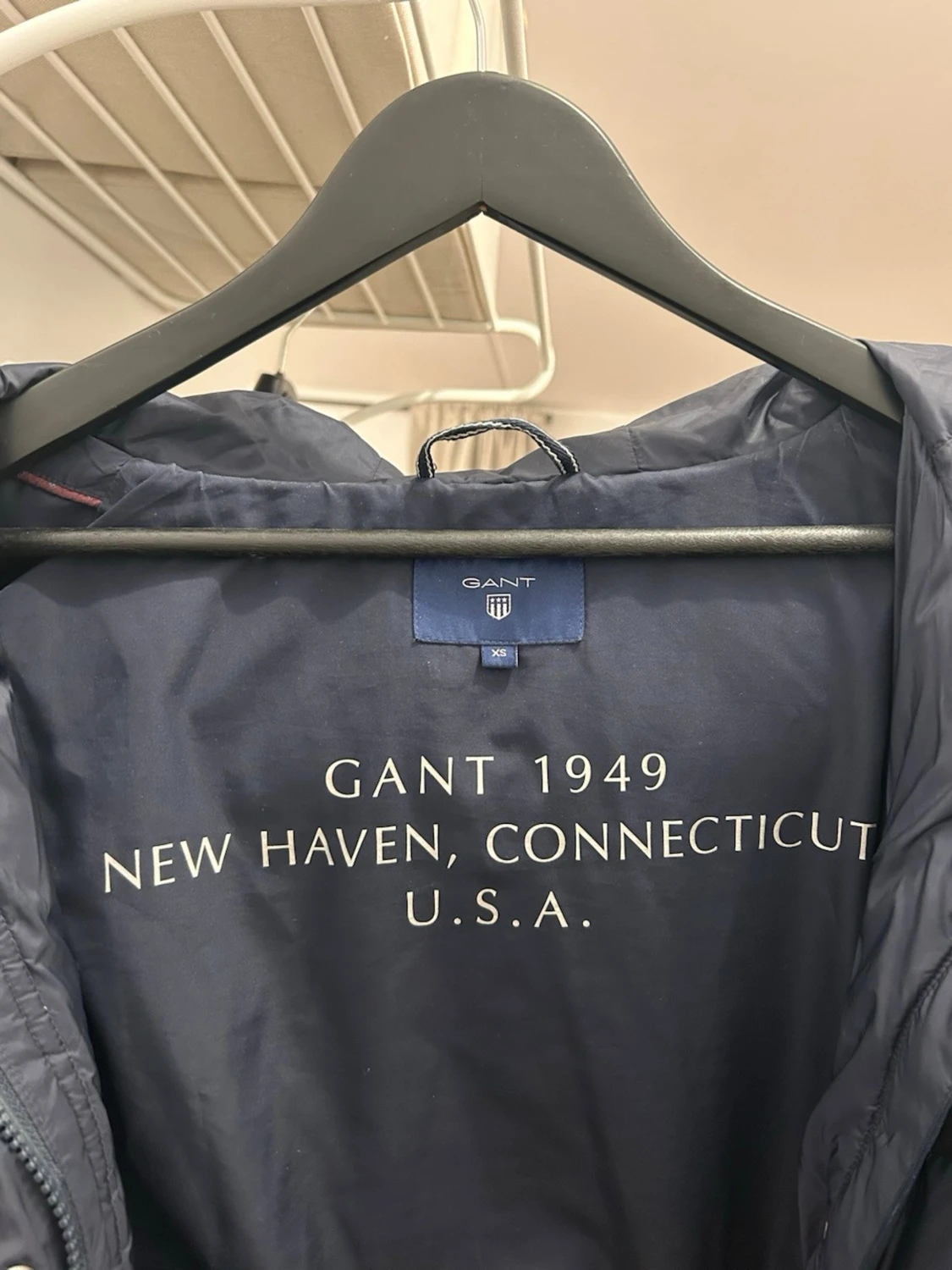 Marinblå dunjacka från GANT - 3