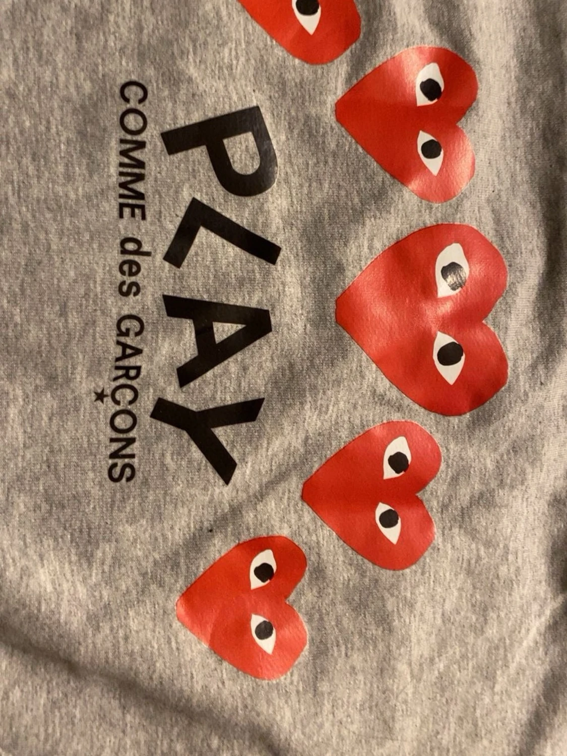 Grå hoodie från Comme des Garçons - 5
