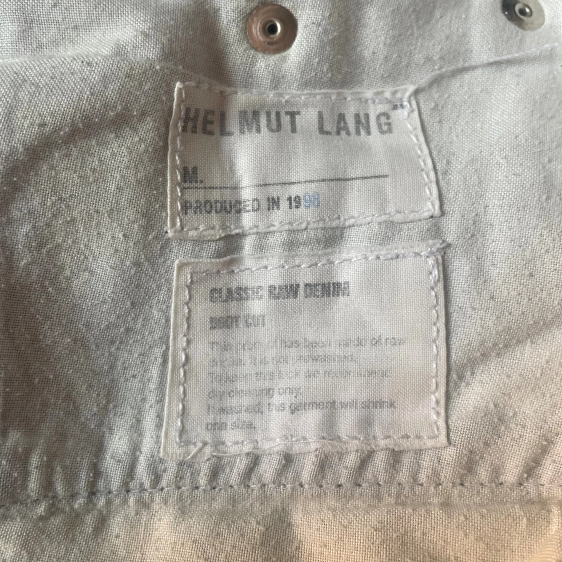 1998 Helmut Lang Raw Selvedge Denim - 2